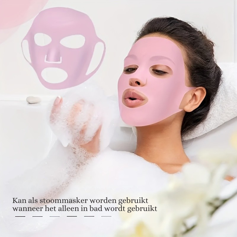 Pauline Siliconen Gezichtsmasker 1+1 Gratis