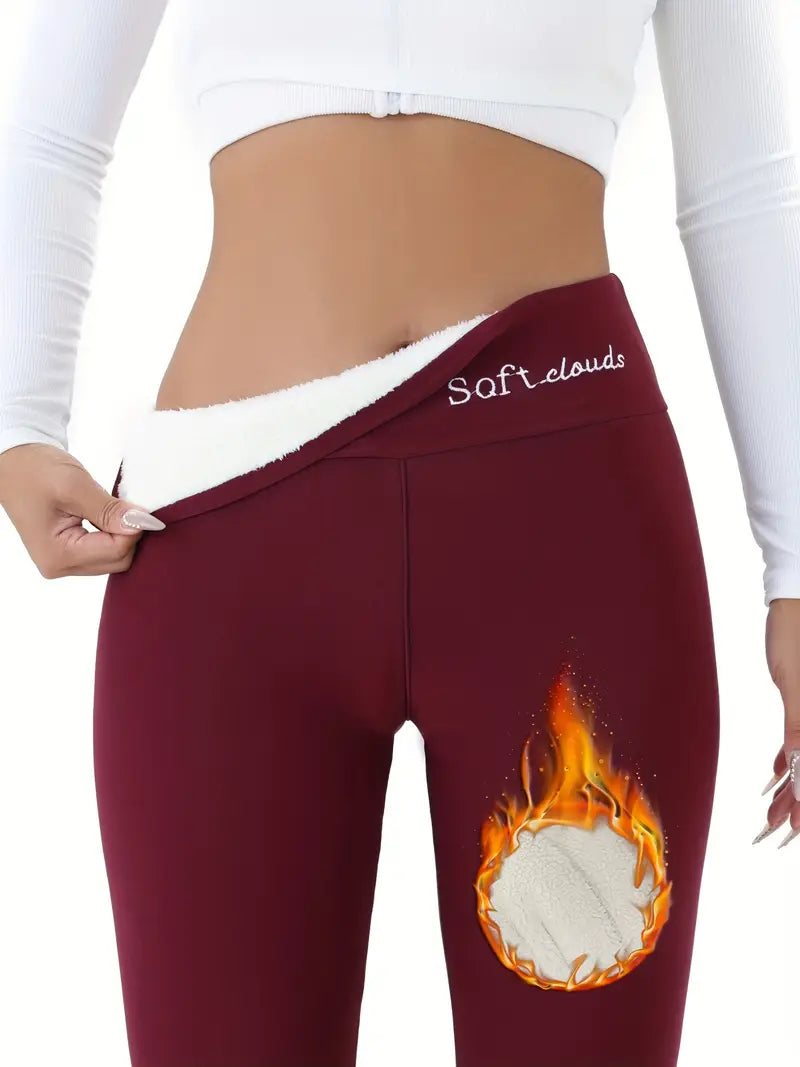 Fashion Fleece Dameslegging™ | Geen koude benen meer! | 1+1 Gratis