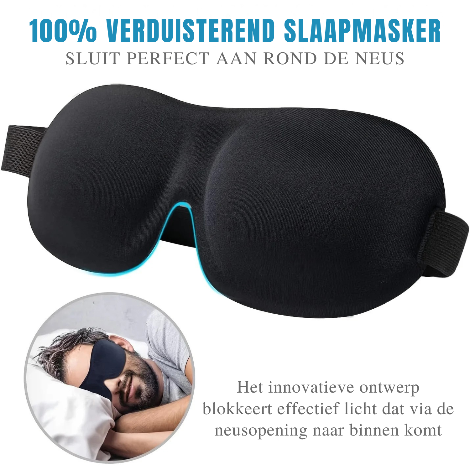 Luna 3D Slaapmasker