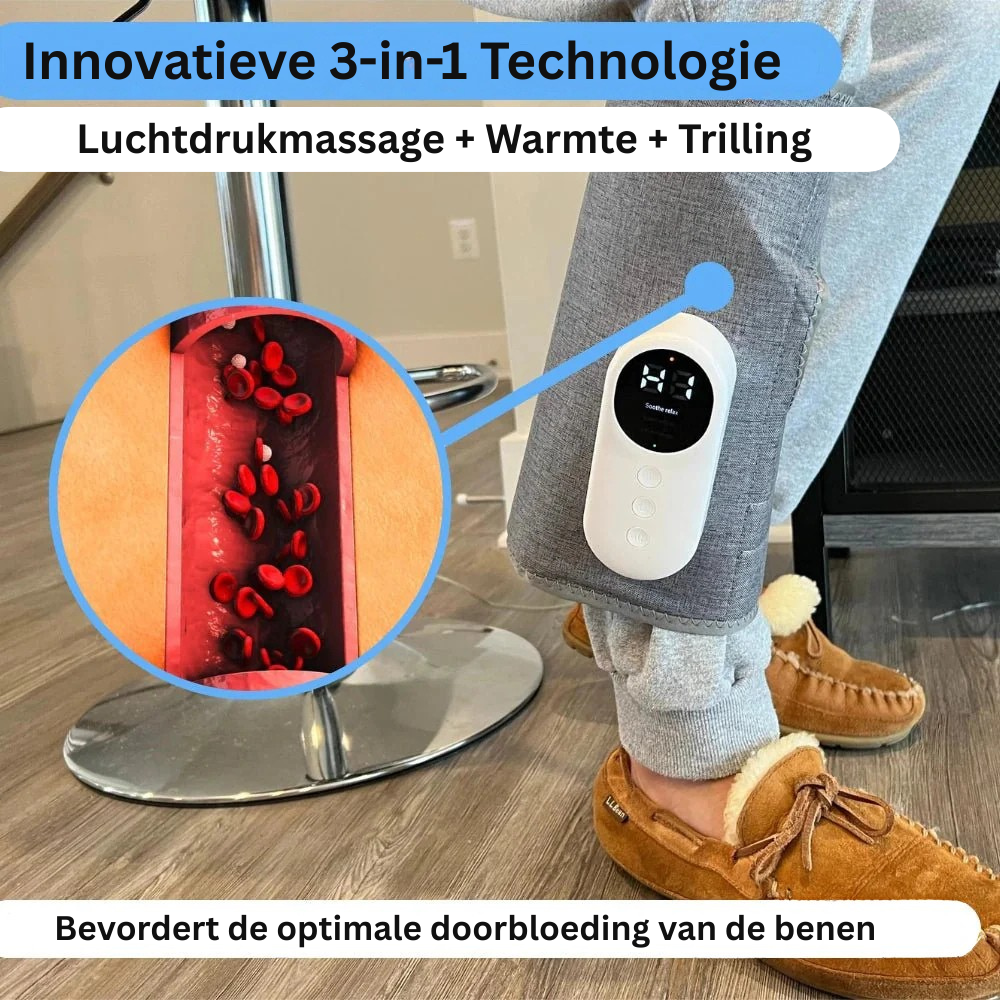 Juliette 3-in-1 Beenmassageapparaat