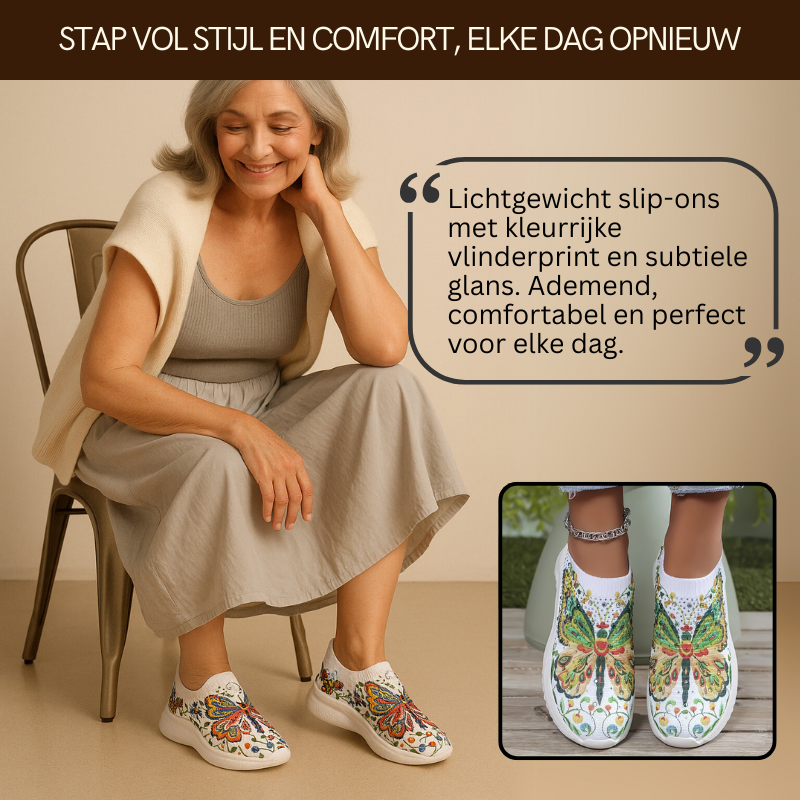 Mila Vlinder Sneakers