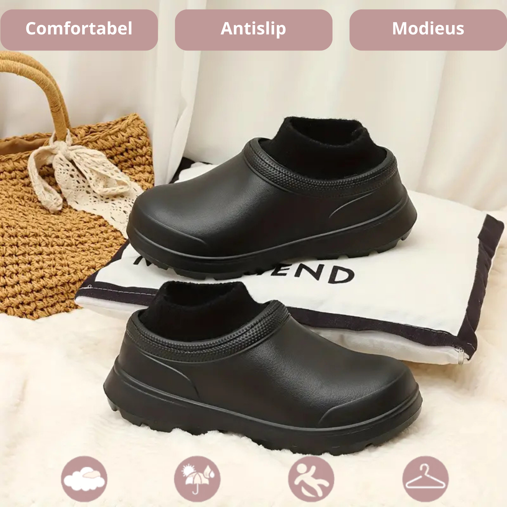 Iris Comfy Sock Clogs
