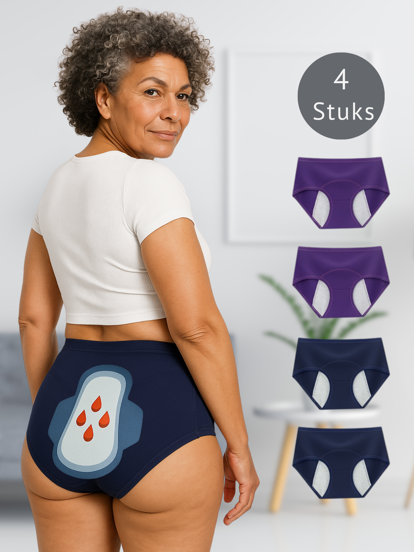 Frederique Menstruatieslip 4+4 Gratis