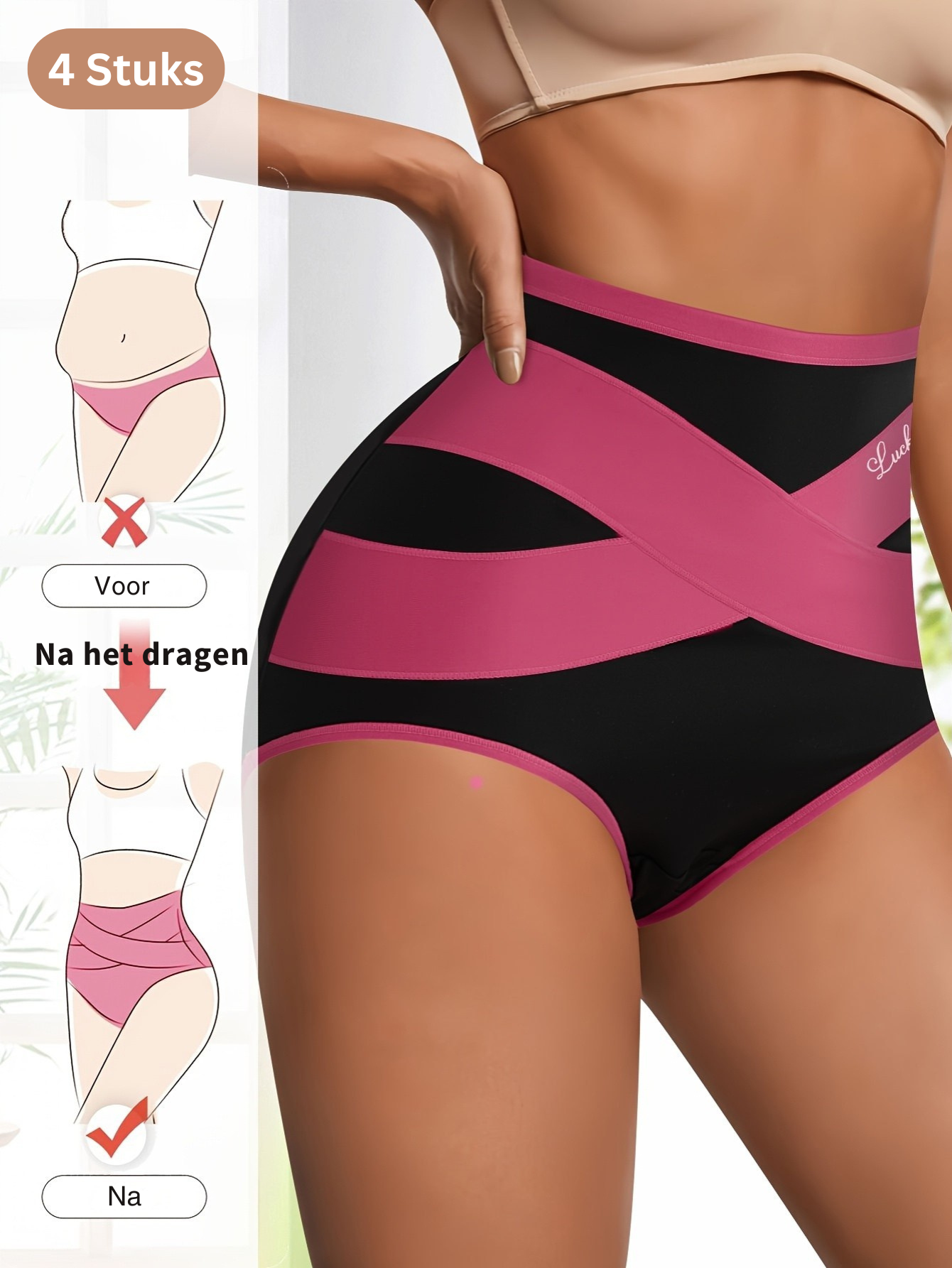 Lucky Damesslip 2+2 Gratis