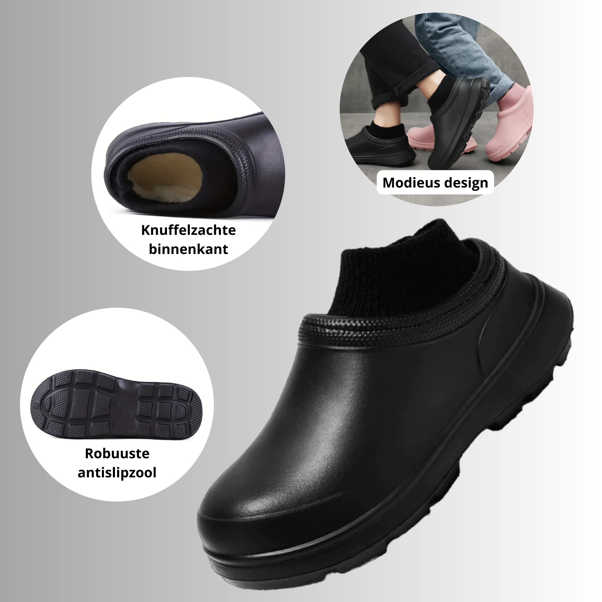 Iris Comfy Sock Clogs