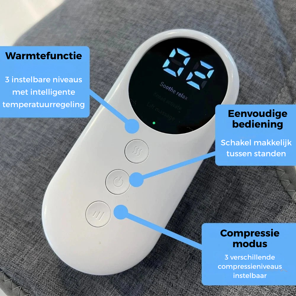 Juliette 3-in-1 Beenmassageapparaat