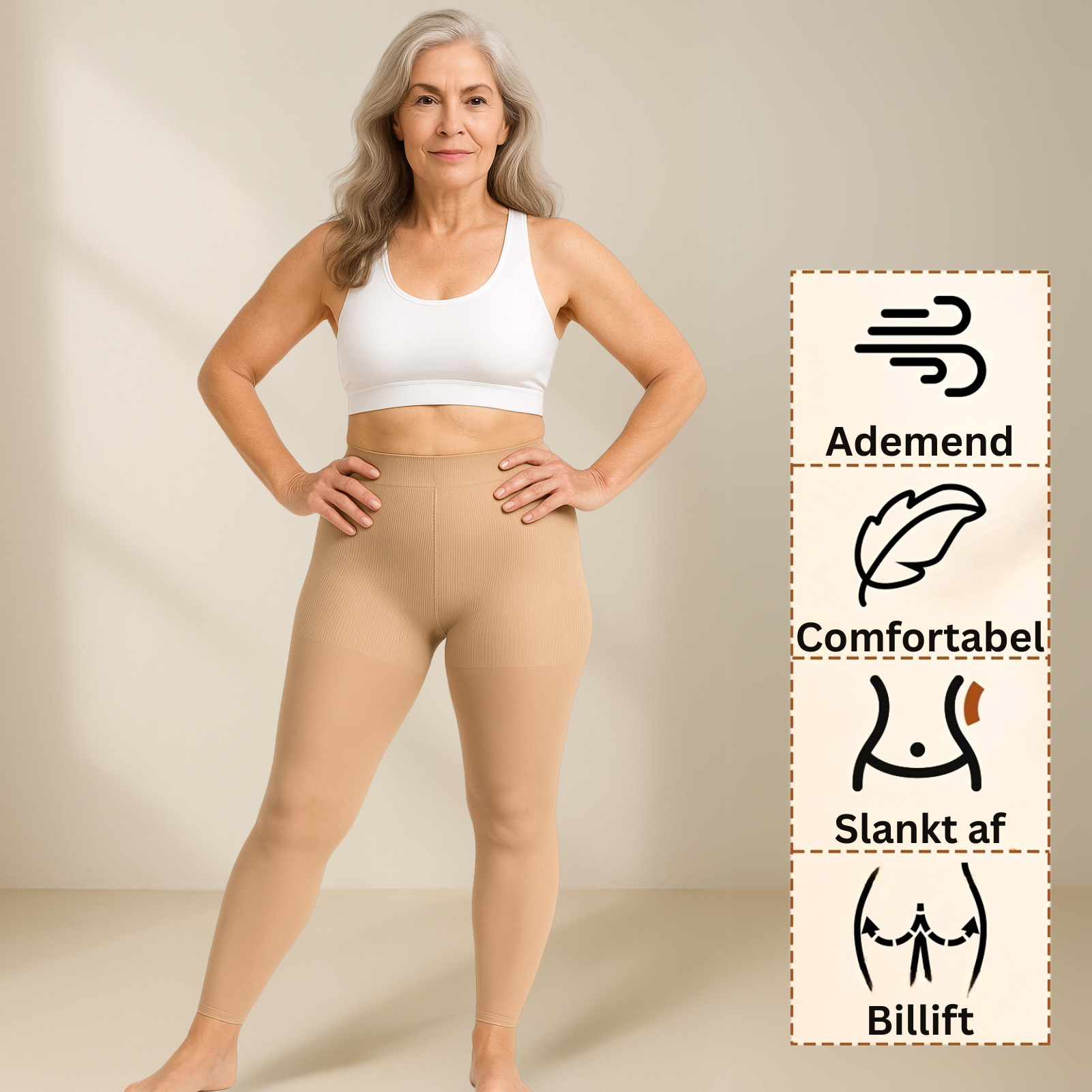 Beatrice Compressiebroek 2+2 Gratis