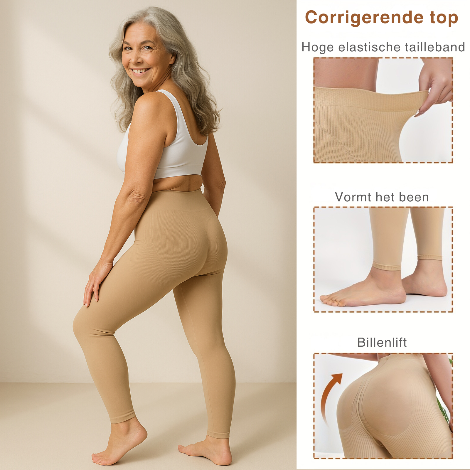 Beatrice Compressiebroek 2+2 Gratis