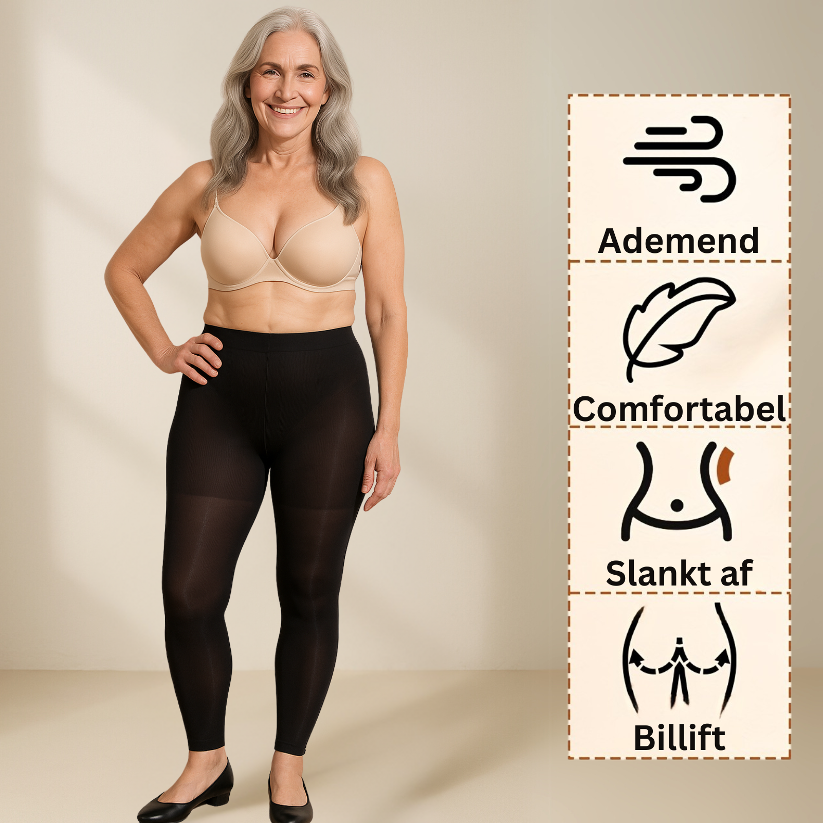 Beatrice Compressiebroek 2+2 Gratis