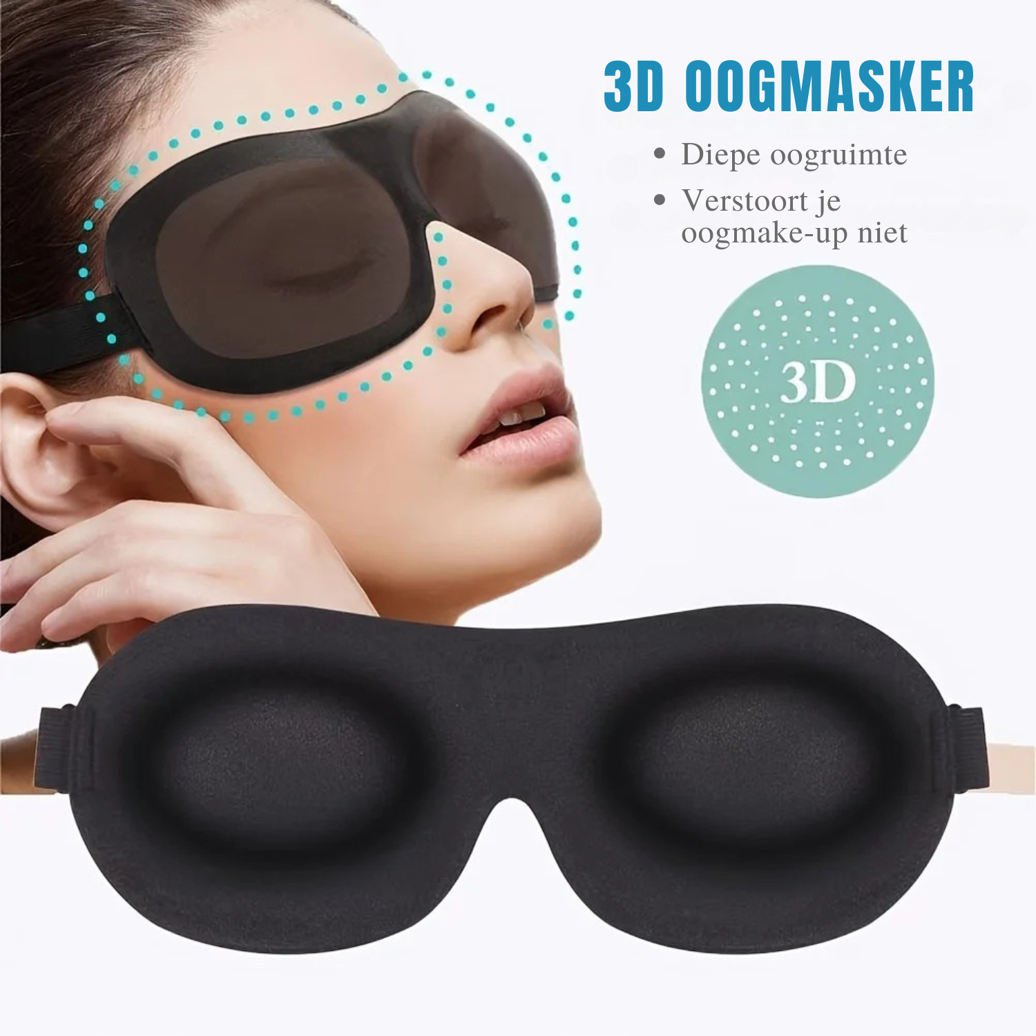 Luna 3D Slaapmasker