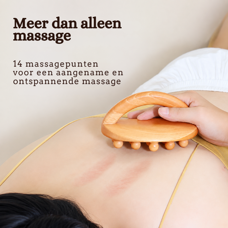 Alina | Houten Massageborstel