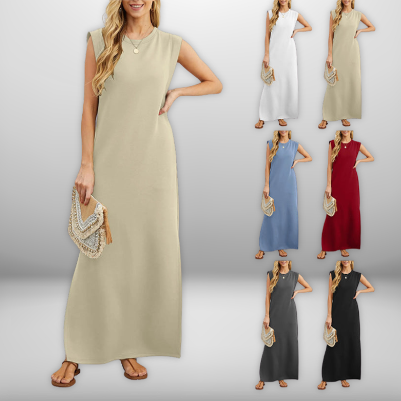 Odilia Casual Maxi Jurk