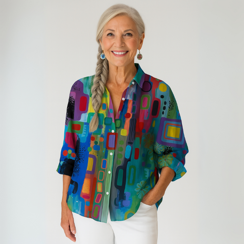Annika Kunstprint Blouse